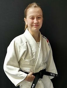 Melina Röll Trägerin des 2. Dans im Judo